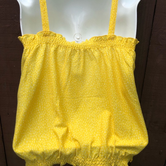 Express Yellow Tank Top Women - Picture 2 of 4